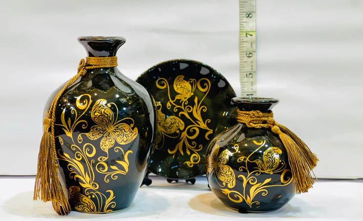 Ceramics 3 Piece Vase