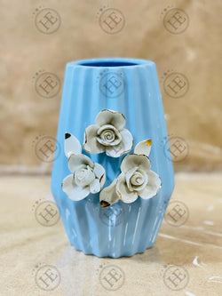 Blue White Ceramic Vase BW608