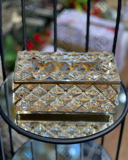 Crystal Tissue Box Tissue Box A0091