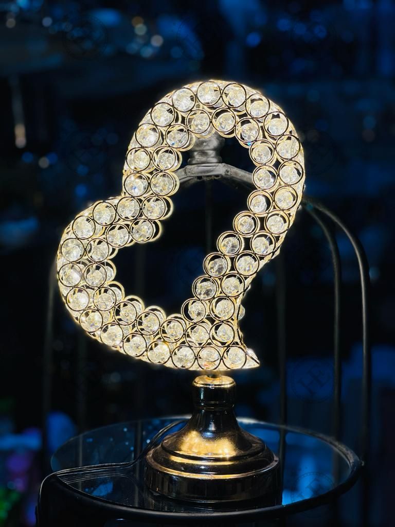 Golden LED Lamp (Heart Style) X101