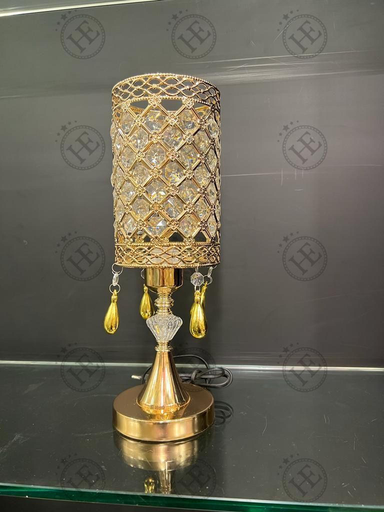 Golden Metal Crystal Lamp X105