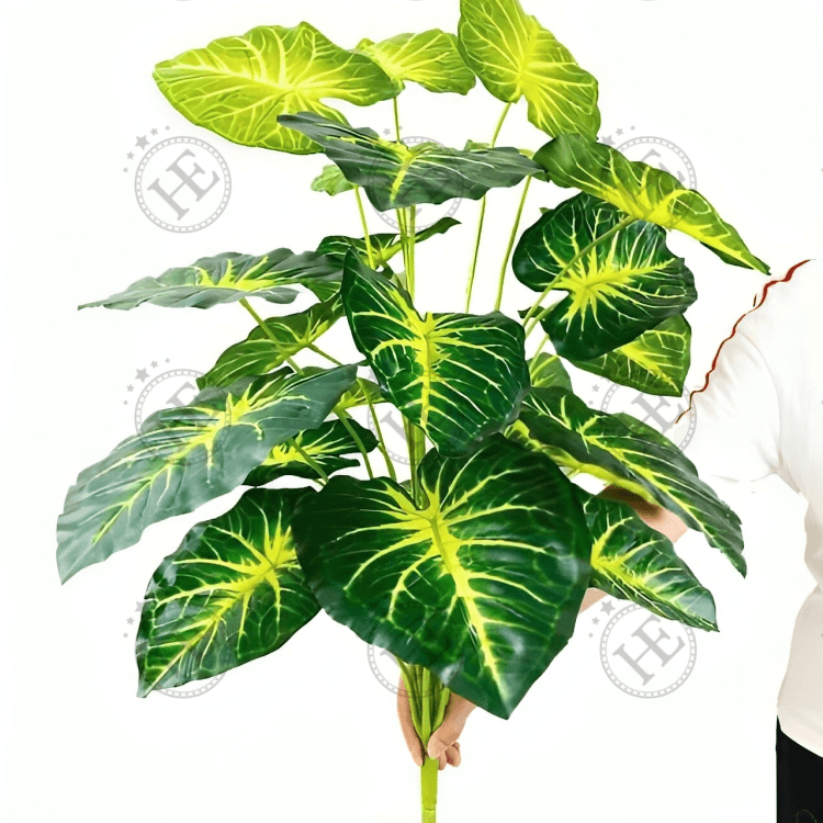 High-Quality Fake Plants (18 Leaves)