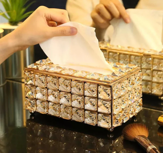 Crystal Tissue Box B093